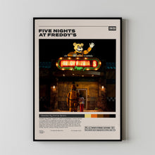 Five Nights at Freddy's, Emma Tammi, Minimalist Movie Poster, Vintage Retro Art