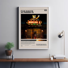 Five Nights at Freddy's, Emma Tammi, Minimalist Movie Poster, Vintage Retro Art