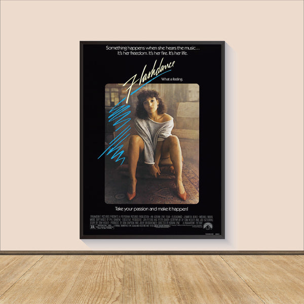 Flashdance Movie Poster Print, Canvas Wall Art, Room Decor, Personalized gift, Wall Art Print, Art Poster For Gift, Movie Print 24x36“ 1554952054