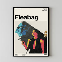 Fleabag Movie Poster, Fleabag Dramatic Movie, Phoebe Waller-Bridge Film, Minimalist Art, High Quality, Custom Print, Modern Vintage