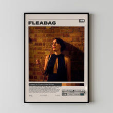 Fleabag Poster,  Phoebe Waller-Bridge, Minimalist Tv Series, Vintage Retro Art Print,Tv Series Poster