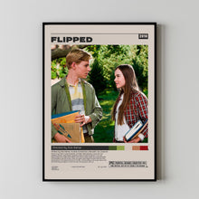Flipped Poster, Rob Reiner, Minimalist Movie Poster, A3 poster