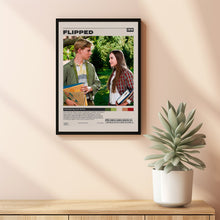 Flipped Poster, Rob Reiner, Minimalist Movie Poster, A3 poster