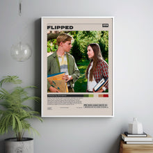 Flipped Poster, Rob Reiner, Minimalist Movie Poster, A3 poster