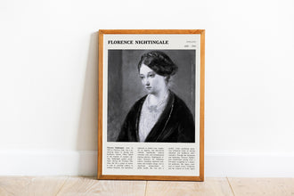 Florence Nightingale Wall Art Poster Florence Nightingale Poster  Black White Poster  Poster  Art Gift 1682551640
