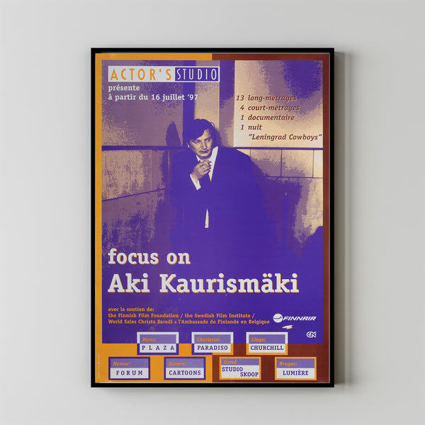 Focus On Aki Kaurismaki Movie Poster Print, Canvas Wall Art, Room Decor, Movie Art