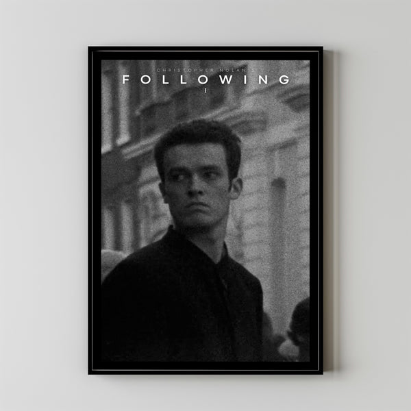 Following Movie Poster Print, Canvas Wall Art, Room Decor, Movie Art, Gifts for HimHer, Wall Art Print, Vintage Film Art 2