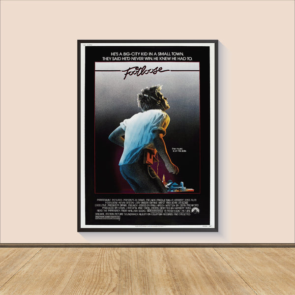 Footloose Movie Poster Print, Canvas Wall Art, Room Decor, Movie Art, Gifts for HimHer, Wall Art Print, Art Poster For Gift, Movie Print 1690885610