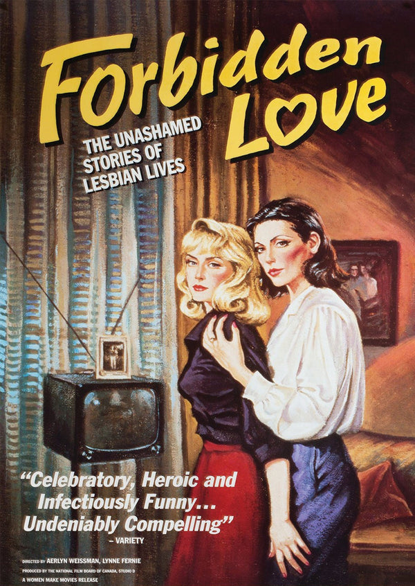 Forbidden Love, the Unashamed stories of Lesbian Lives - Alternative Film Movie Print Wall Art Poster 1578926979