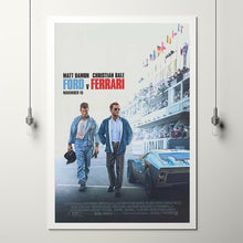 Ford v Ferrari Poster Art Print Movie Posters Gift for Movie lovers 5
