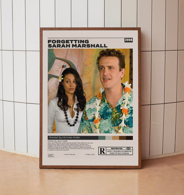 Forgetting Sarah Marshall, Nicholas Stoller, Minimalist Movie Poster