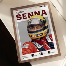 Formula 1 Legends Poster  Formula 1 Wall Art  Ayrton Senna  Alain Prost  Minimalist Poster Car Enthusiast  1656942097