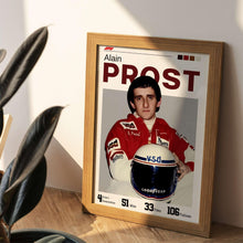 Formula 1 Legends Poster  Formula 1 Wall Art  Ayrton Senna  Alain Prost  Minimalist Poster Car Enthusiast  1656942097 - Copy