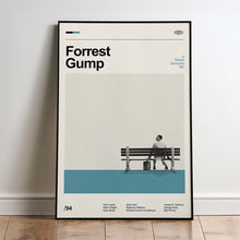 Digital Forrest Gump Movie Poster  Minimalist  Midcentury Poster  Wall Art Print  Retro Movie Poster 1762161467
