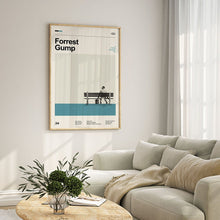 Digital Forrest Gump Movie Poster  Minimalist  Midcentury Poster  Wall Art Print  Retro Movie Poster 1762161467