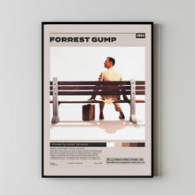Forrest Gump Poster, Robert Zemeckis, Minimalist Movie Poster