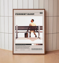 Forrest Gump Poster, Robert Zemeckis, Minimalist Movie Poster