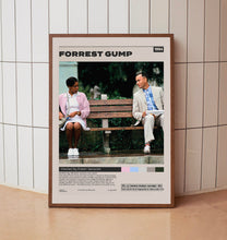 Forrest Gump Poster, Robert Zemeckis, Minimalist Movie Poster 1