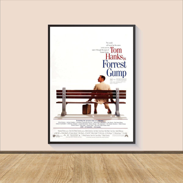 Forrest Gump (1994) Movie Poster Print, Canvas Wall Art, Room Decor, Movie Art, Gifts for HimHer, Wall Art Print, Vintage Film Art 1555621358