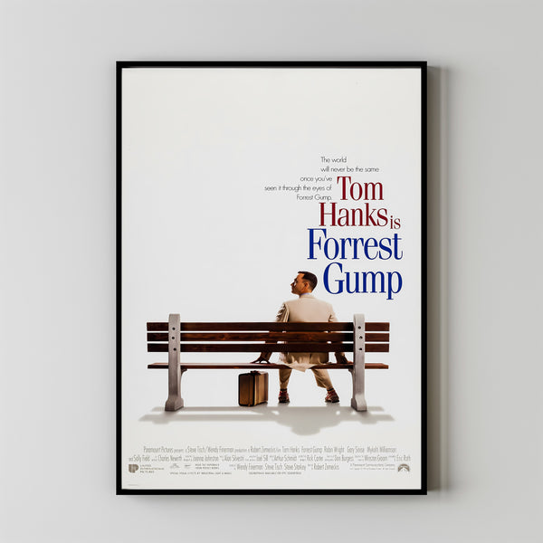 Forrest Gump (1994) Poster Art Print Movie Posters Gift for Movie lovers