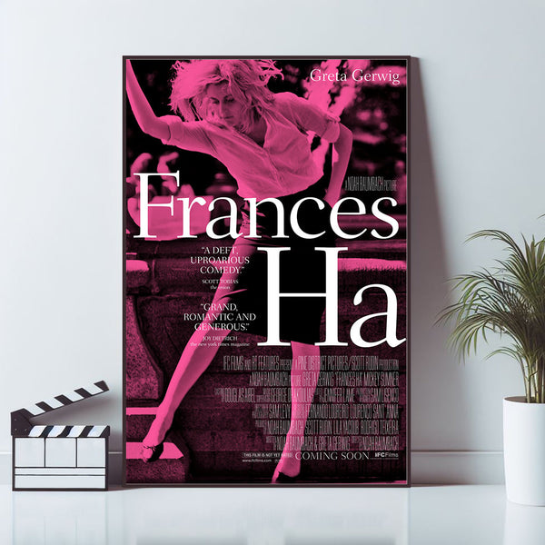 Frances Ha Movie Poster, Art Poster, Home Decor, Wall Art Prints, High Quality Reproduction, Keepsake 1640101083