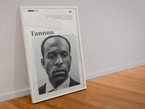 Frantz Fanon Poster Wall Art psychiatrist, political philosopher Marxist French  Poster  Art Gift 1565700445