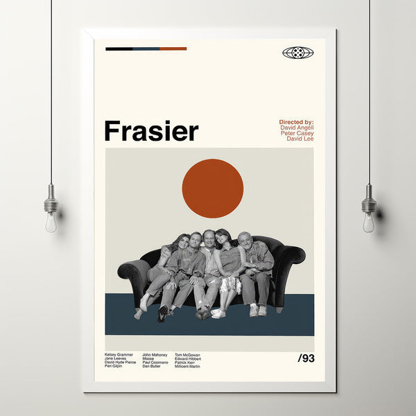 Frasier Movie Poster, Frasie Art, Frasier Movie, Retro Movie, Poster Print Wall Art, Illustration Art, Custom Film Posters