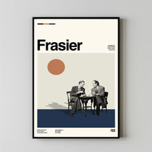 Frasier Movie Poster, Frasier Comedy Poster, David Lee Film, Classic Movie Poster, Retro Movie posters, Minimal Movie Art, Modern Vintage