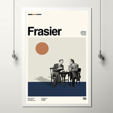Frasier Movie Poster, Frasier Comedy Poster, David Lee Film, Classic Movie Poster, Retro Movie posters, Minimal Movie Art, Modern Vintage