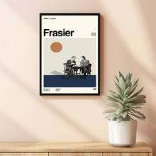 Frasier Movie Poster, Frasier Comedy Poster, David Lee Film, Classic Movie Poster, Retro Movie posters, Minimal Movie Art, Modern Vintage