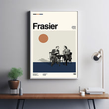 Frasier Movie Poster, Frasier Comedy Poster, David Lee Film, Classic Movie Poster, Retro Movie posters, Minimal Movie Art, Modern Vintage
