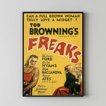 Freaks Movie Poster Art Print Movie Posters Gift for Movie lovers 1
