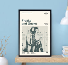 Freaks and Geeks Poster, Paul Feig, Retro Movie Poster, Abstract Poster, Retro Poster, Minimalist Art, Dad Gifts, Home Decor 1688296186