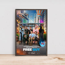 Free Guy Movie Poster, Room Decor, Home Decor, Art Poster for Gift 1602323467
