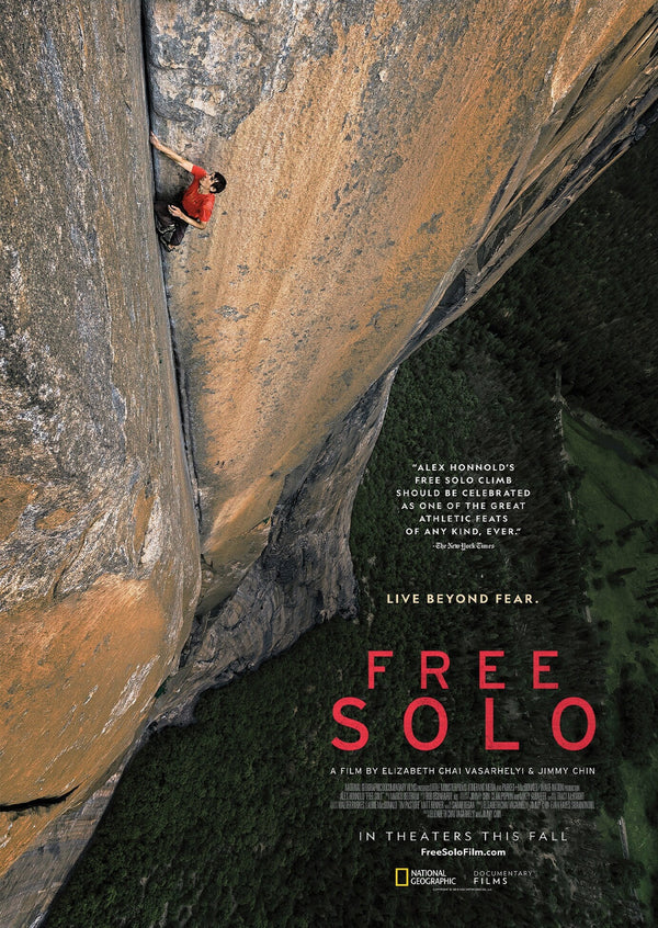 Free Solo Documentary Film Movie Poster Print Wall art Poster 1564744544
