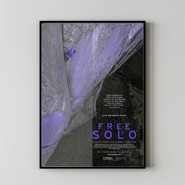 Free Solo Movie Poster,Film Fan Collectibles,Vintage Movie Poster,Home Decor,Wall Art,Poster Gifts