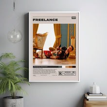 Freelance Poster, Pierre Morel, Minimalist Movie Poster