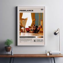 Freelance Poster, Pierre Morel, Minimalist Movie Poster