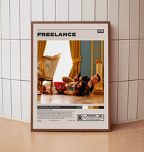 Freelance Poster, Pierre Morel, Minimalist Movie Poster