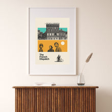 French Dispatch Mid Century Movie Poster  Film Posters  Minimalist Movie Poster    Wall Art Poster 1240414558