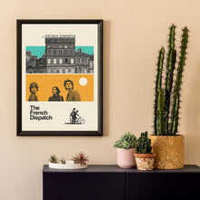 French Dispatch Mid Century Movie Poster  Film Posters  Minimalist Movie Poster    Wall Art Poster 1240414558