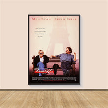 French Kiss Movie Poster Print, Canvas Wall Art, Room Decor, Personalized gift, Wall Art Print, Art Poster For Gift, Movie Print 1644132225