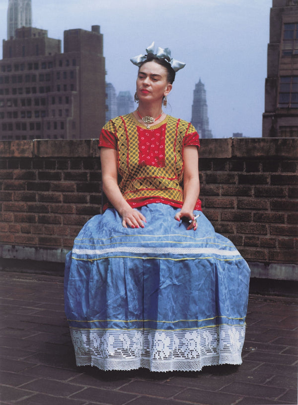 Frida Kahlo on the Rooftop Print Wall Art Poster 1575990169