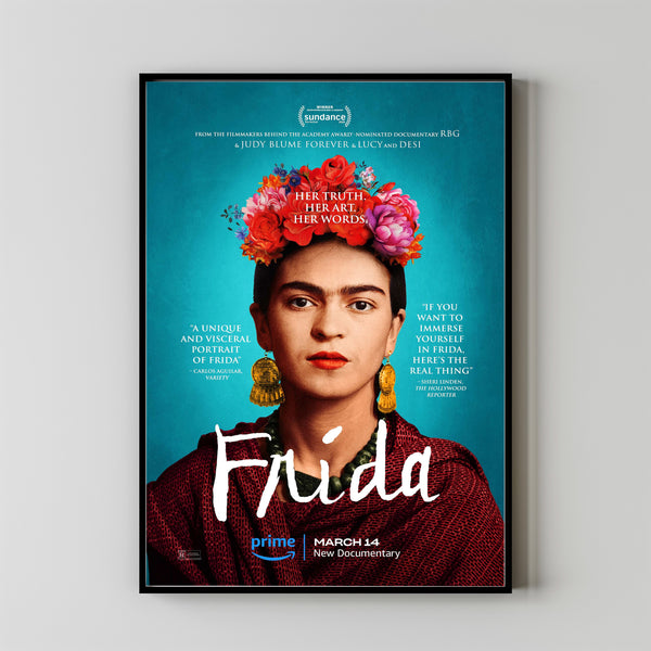 Frida Movie Poster Print, Canvas Wall Art, Room Decor, Movie Art, Gifts for HimHer, Wall Art Print, Vintage Film Art