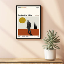 Friday The 13th Poster, Friday The 13th Movie, Friday The 13th Film, Retro Movie, Poster Print Wall Art, Illustration Art, Film Posters