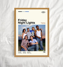 Friday Night Lights Tv Series Poster, Peter Berg, Midcentury Art, Minimalist Art, Movie Poster, Retro Poster, Vintage Poster, Wall Decor 1718561896