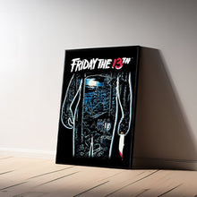 Friday the 13th, Movie Poster, Wall Art Prints, Canvas Material Gift, Keepsake, Home Decor, Live Room Wall Art 1689790131