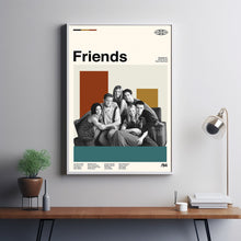 Friend Movie Poster, David Crane, Classic Movie Poster, Retro Movie posters, Minimal Movie Art, Modern Vintage, Move Gifts, Favorite Movie
