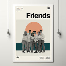 Friend Poster, David Crane Movie Poster, Friend Film, Retro Movie, Poster Print Wall Art, Custom Poster, Illustration Art, Modern Vintage