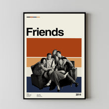 Friend Poster, Matt LeBlanc Film, Classic Movie Poster, Retro Movie posters, Minimal Movie Art, Modern Vintage, Move Gifts, Favorite Movie